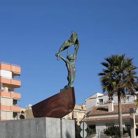 Lidia Planta 1, La Carihuela 1ª Linea Playa, Vistas Mar, 1 Dormitorio, 52 M2, 1-3 Huesped, Amplio Balcon, Wifi Lejlighed Torremolinos
