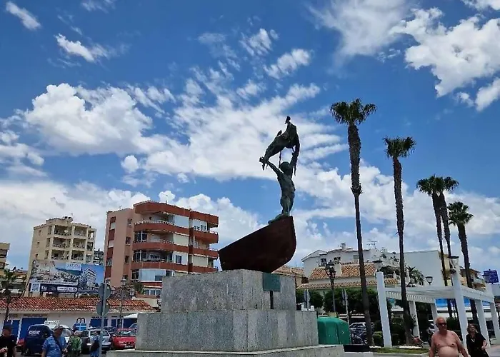 Lidia Planta 1, La Carihuela 1ª Linea Playa, Vistas Mar, 1 Dormitorio, 52 M2, 1-3 Huesped, Amplio Balcon, Wifi *